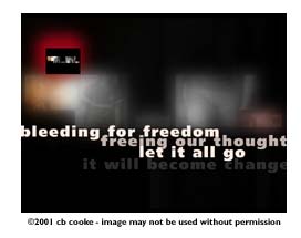 freedom- ©2001 cb cooke - image may not be used without permission