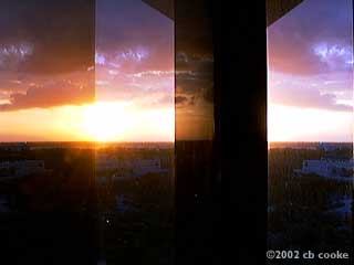 Orlando sunrise 5-27-2002 ©2002 - by cb cooke